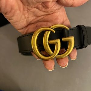 Authentic Gucci GG Marmont Belt 95